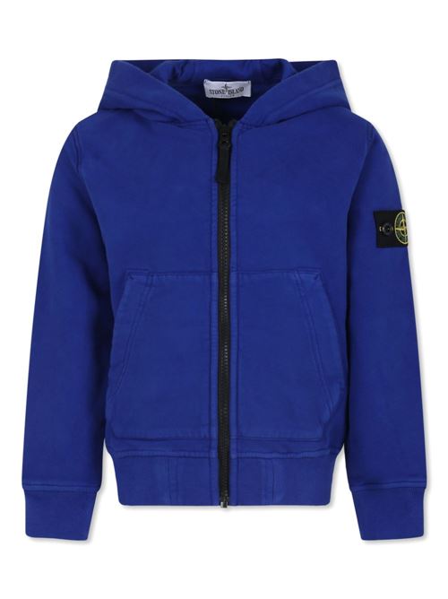 Felpa bambino con zip STONE ISLAND KIDS | 811660720V0022